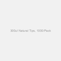 300ul Natural Tips, 1000/Pack